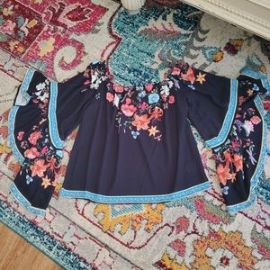 Umgee Off The Shoulder Women's Blouse